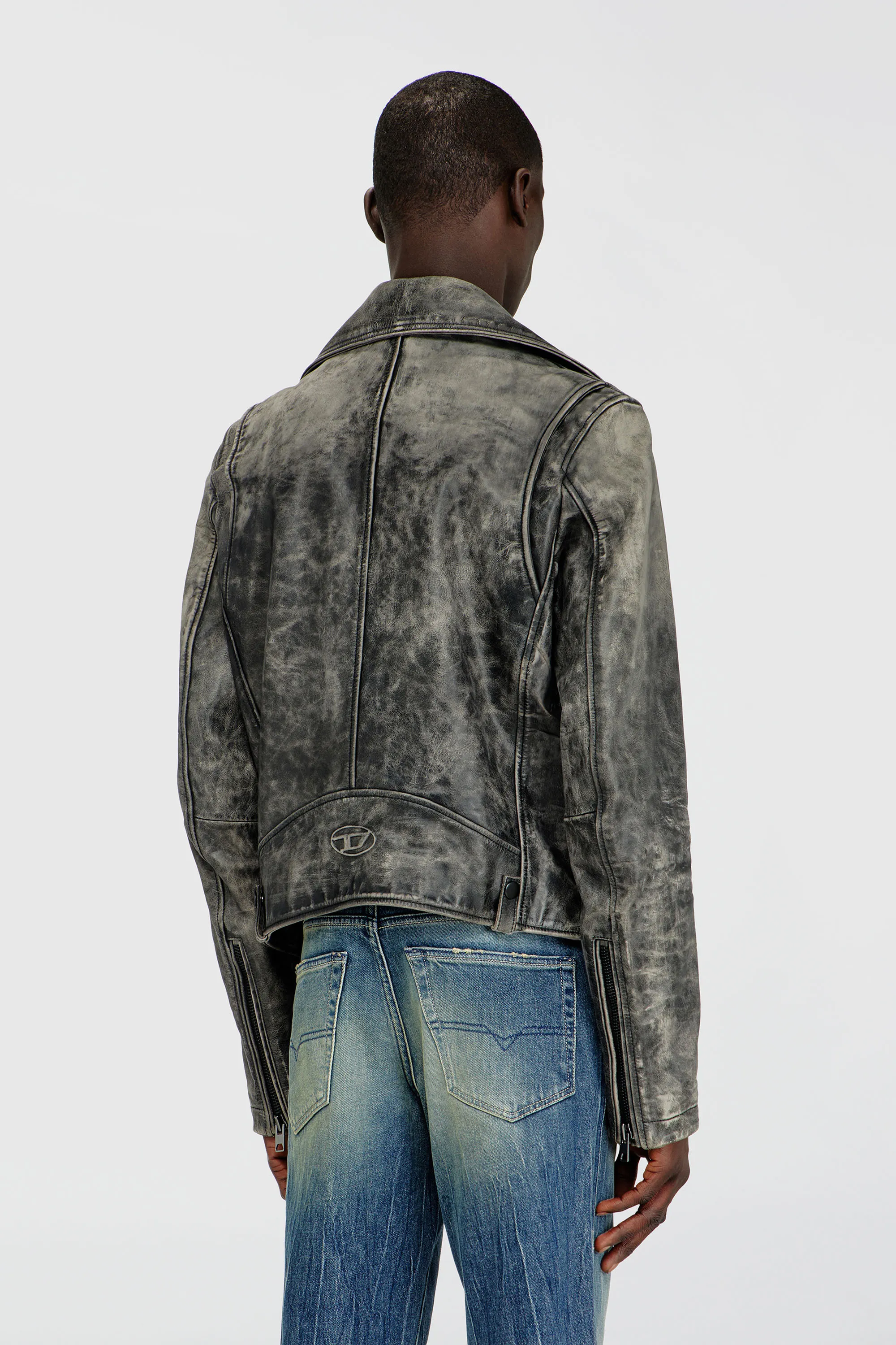 DIESEL - L-EON-CJCM GIACCA GREY 