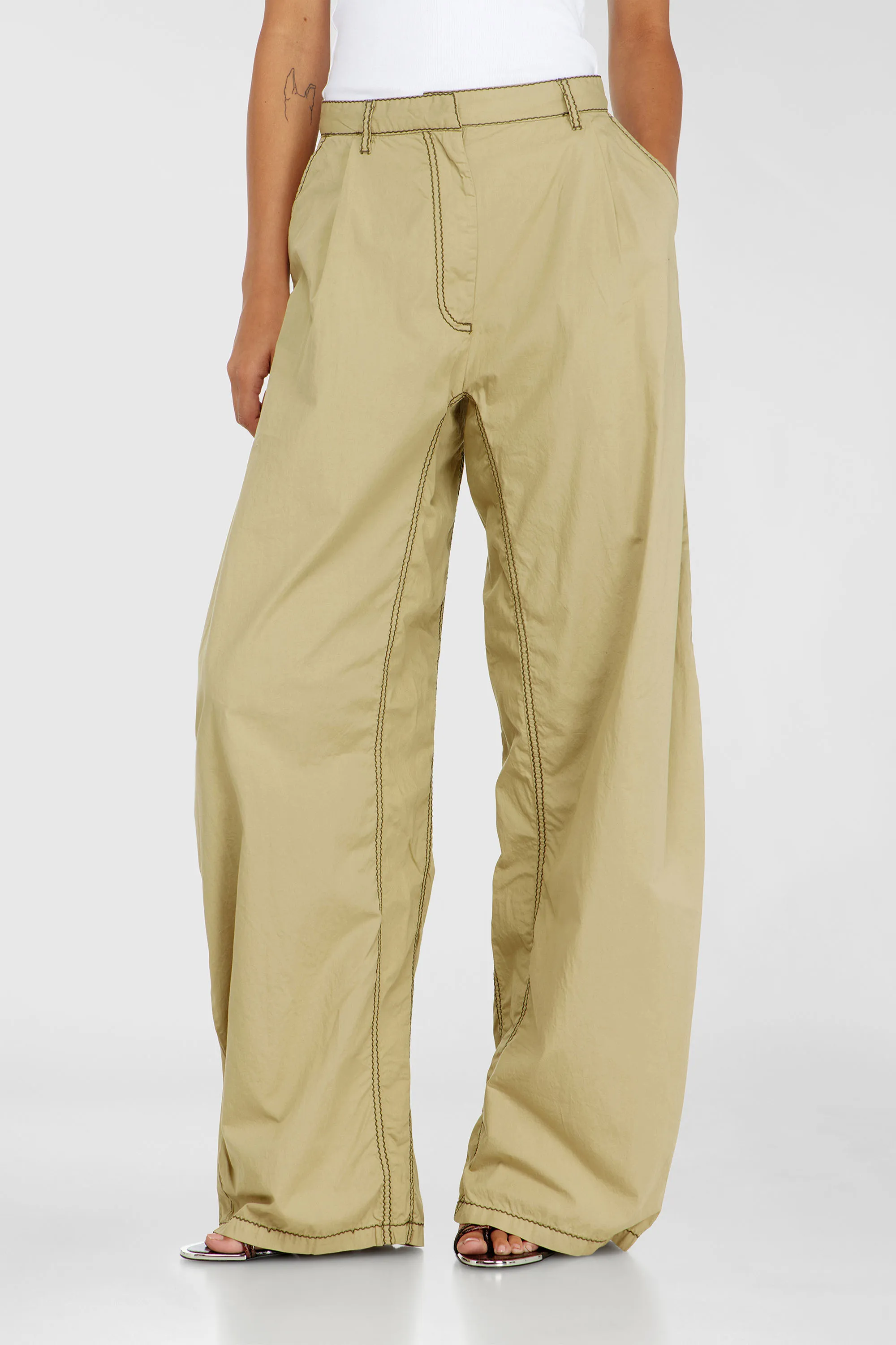 DIESEL - P-ARAMO PANTALONI BEIGE 