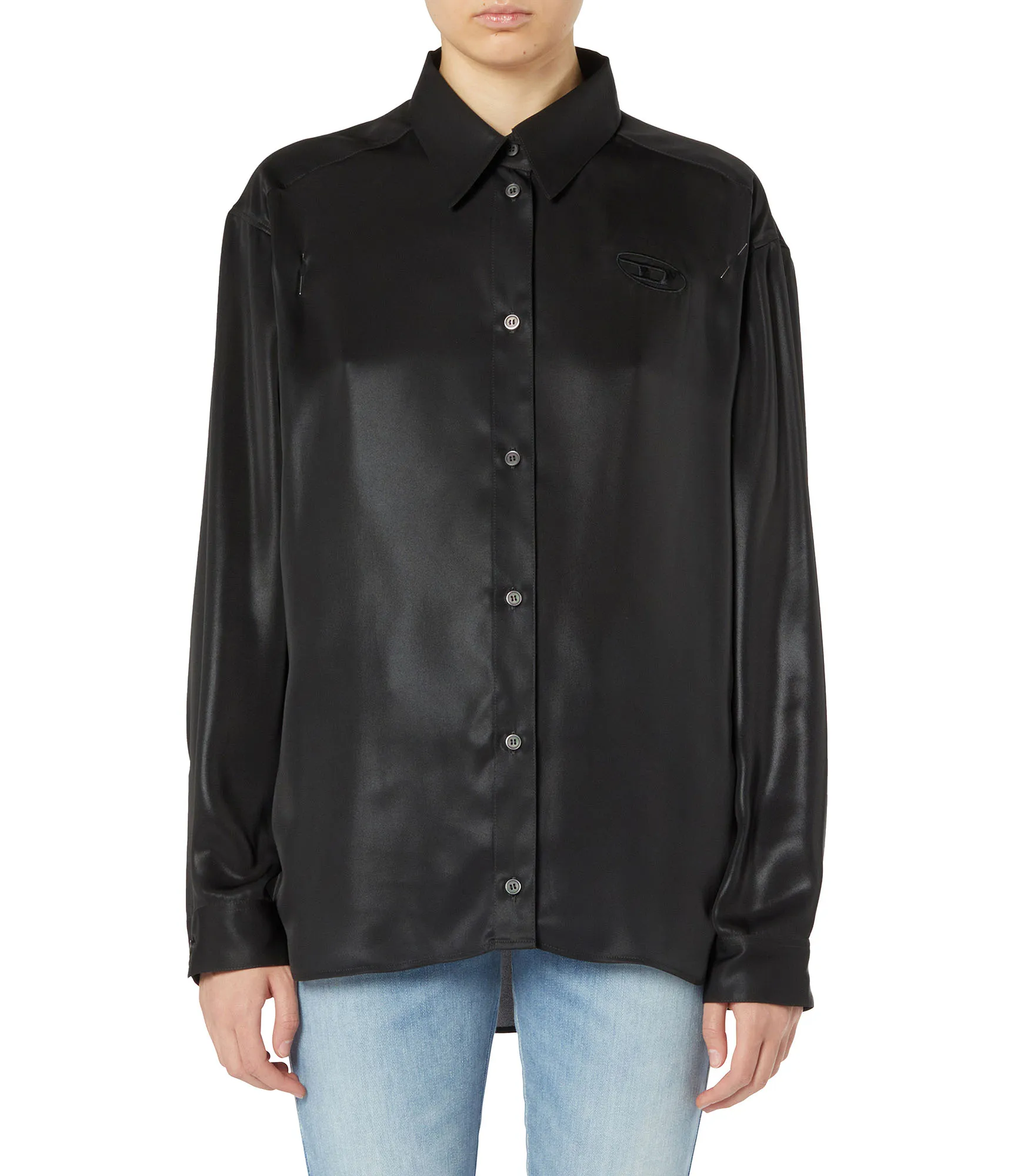 DIESEL C-SIMPLIER CAMICIA BLACK