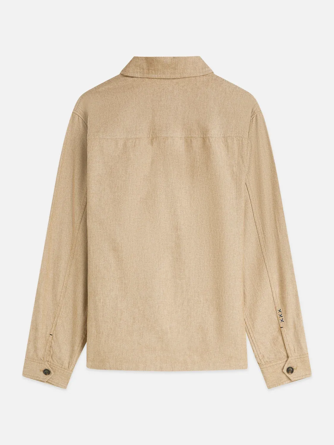SCOTCH AND SODA - Cotton linen twill worker jacket 