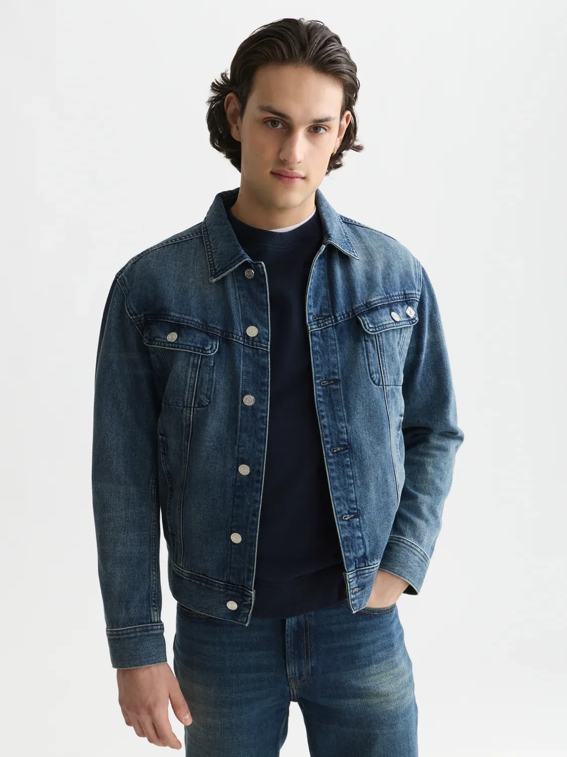 SCOTCH AND SODA - Denim trucker jacket 