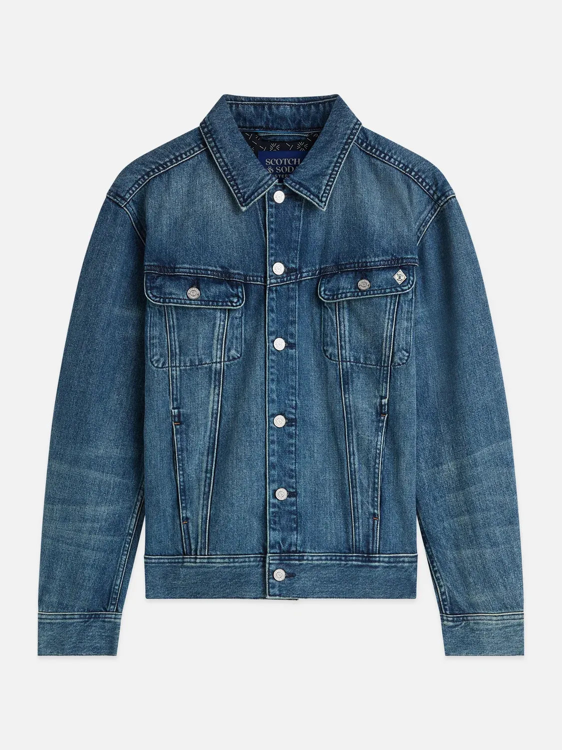 SCOTCH AND SODA - Denim trucker jacket 