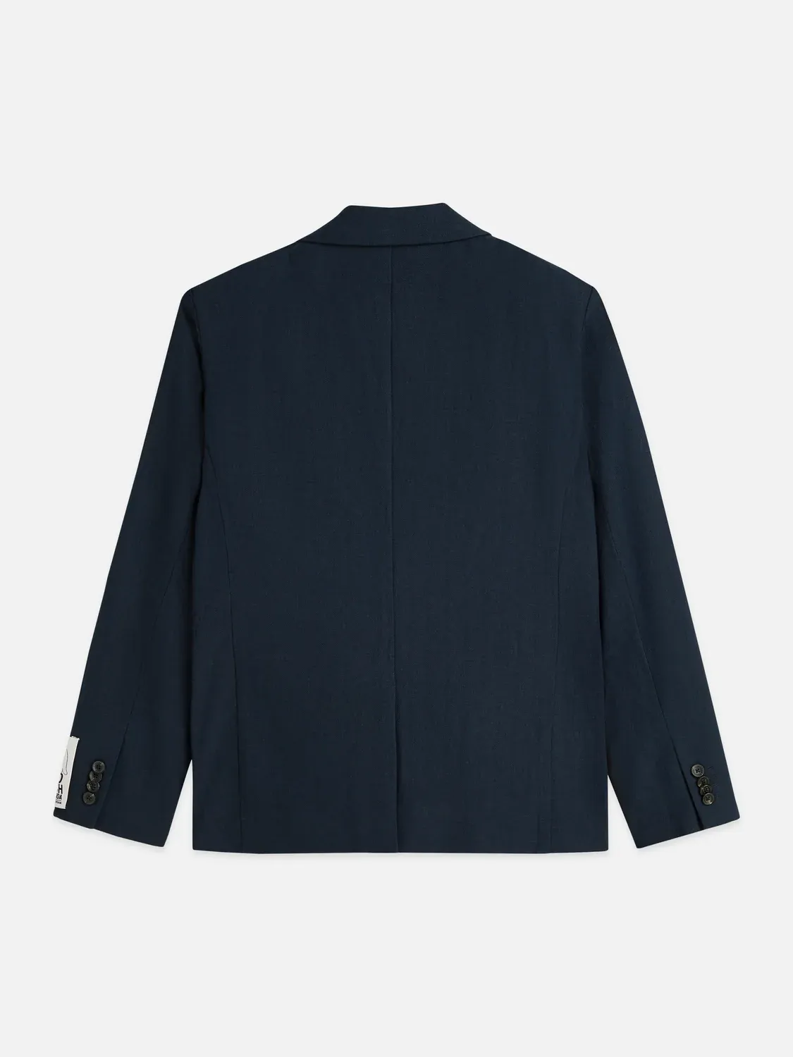 SCOTCH AND SODA - Pierce unconstructed linen blend peak lapel blazer 