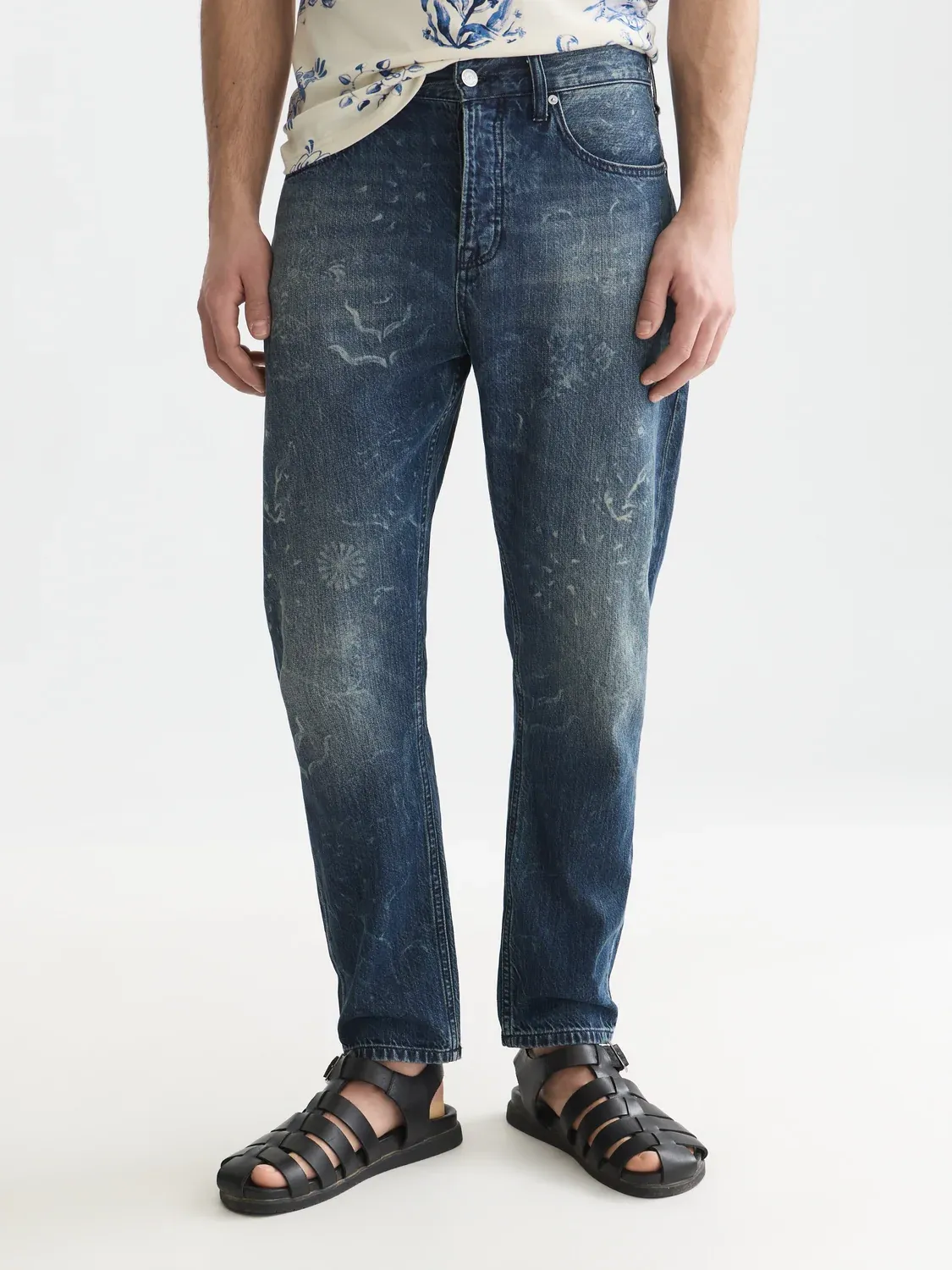 SCOTCH AND SODA - The Dean loose tapered fit jeans 