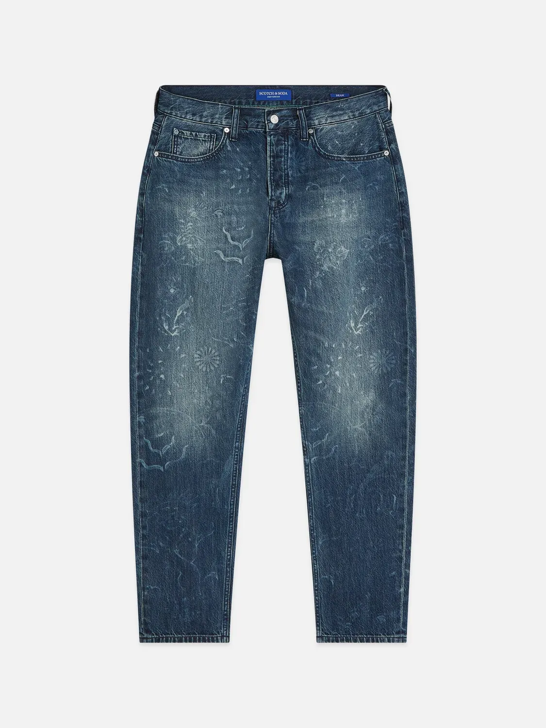 SCOTCH AND SODA - The Dean loose tapered fit jeans 