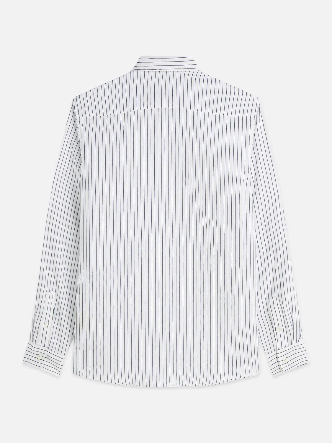 SCOTCH AND SODA - Striped linen regular-fit shirt 