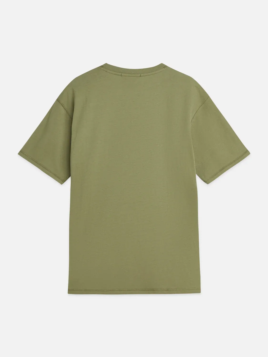 SCOTCH AND SODA - Chest pocket with artwork relaxed-fit T-shirt green