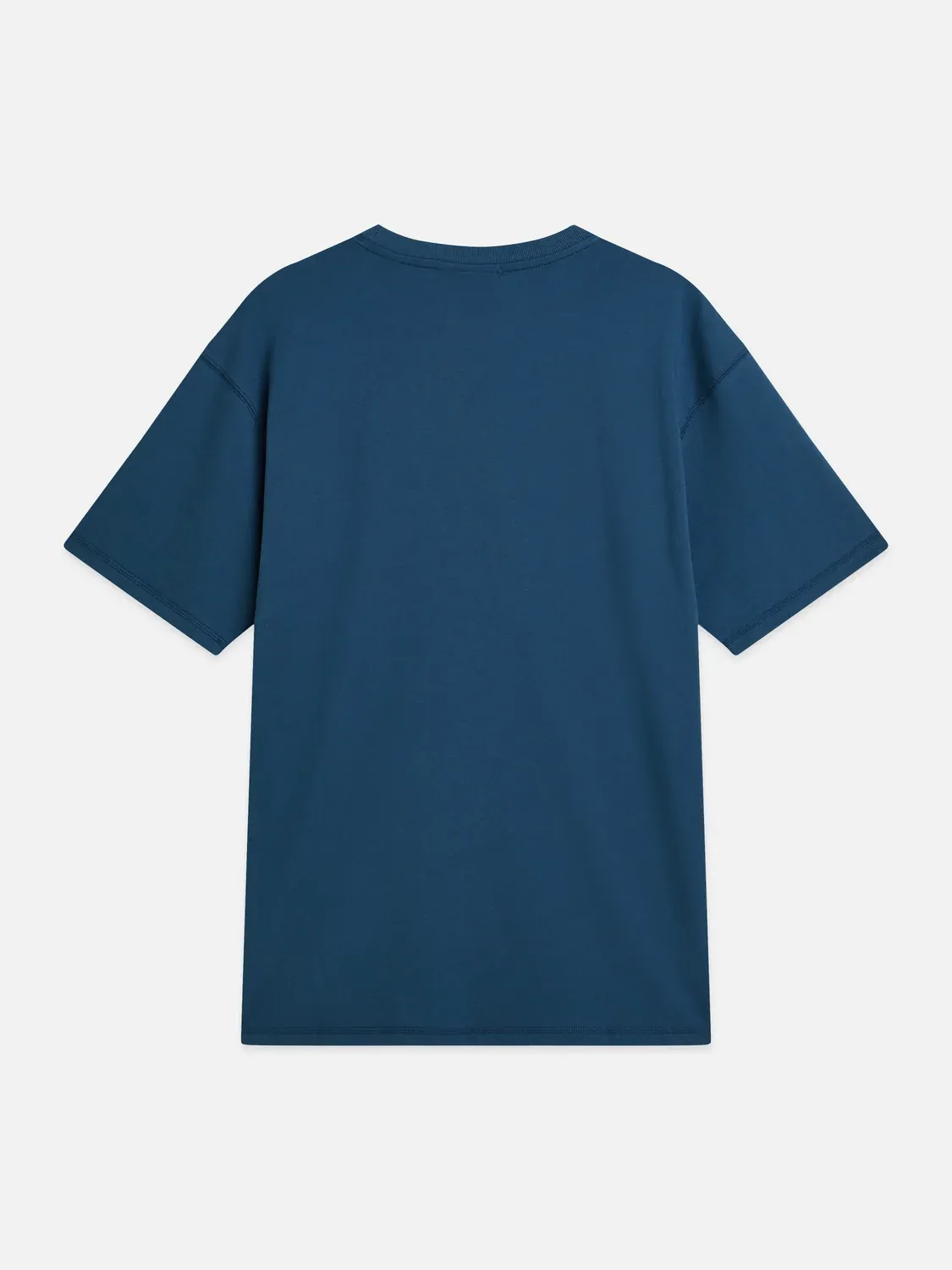 SCOTCH AND SODA - Chest pocket with artwork relaxed-fit T-shirt blue