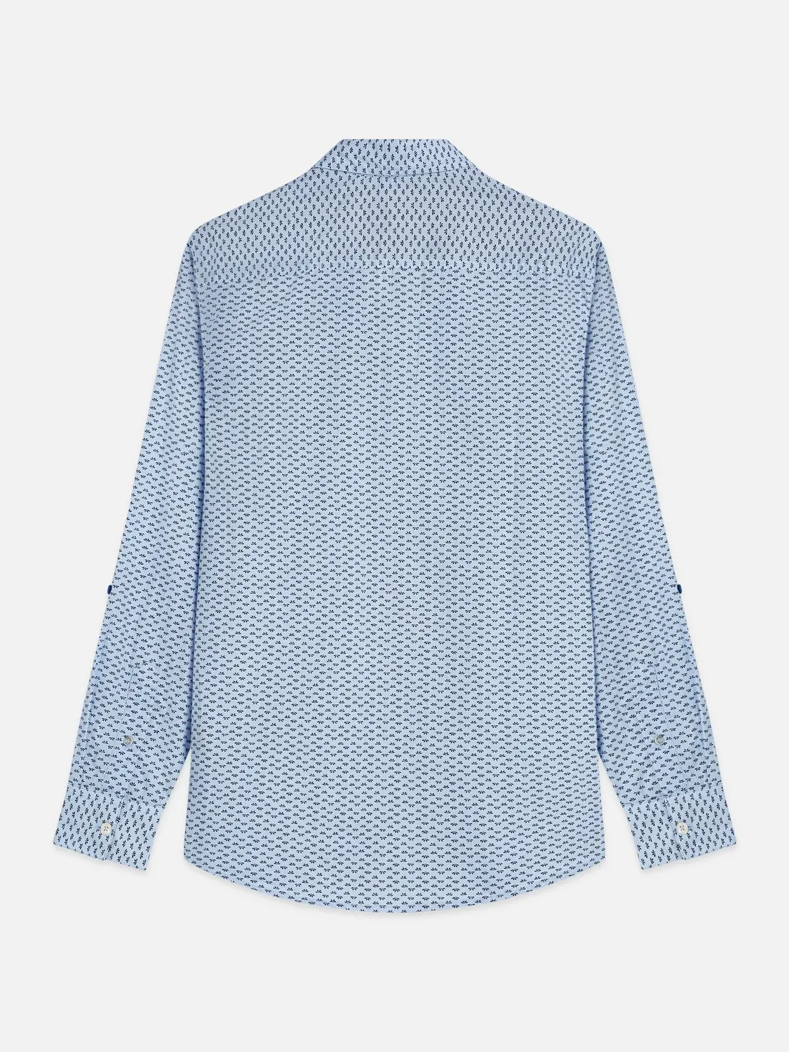 SCOTCH AND SODA - Printed cotton poplin regular-fit shirt 