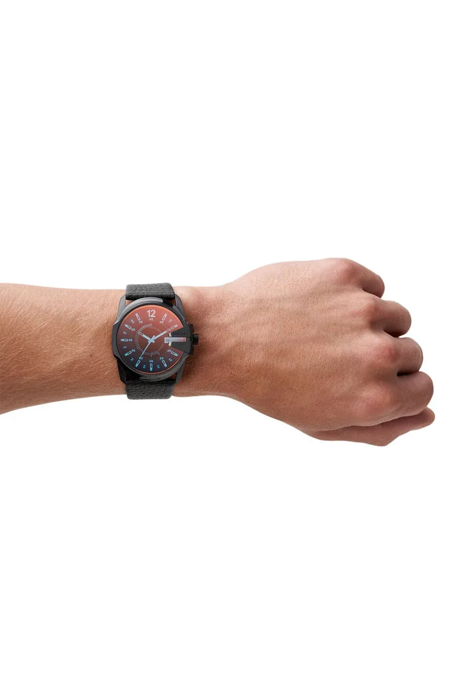 DIESEL - Master Chief Three-Hand Watch black