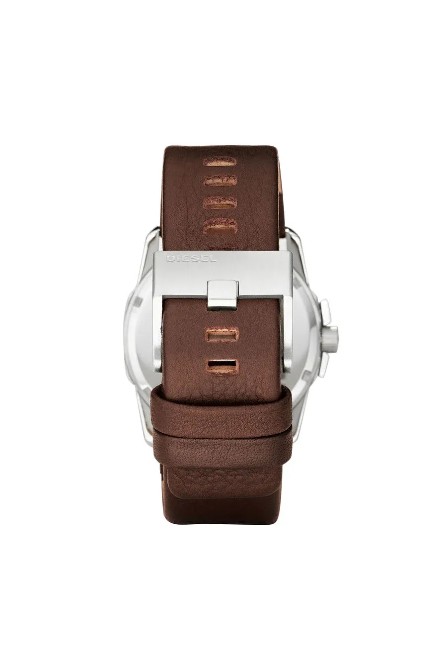 DIESEL - Master Chief Three-Hand Watch brown