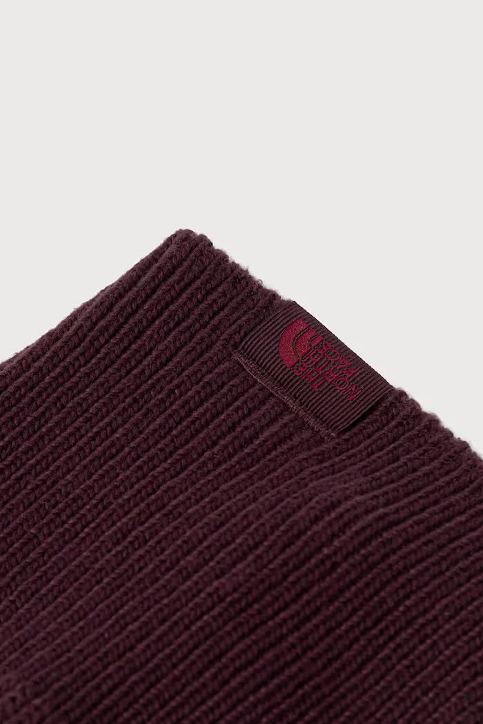 THE NORTH FACE - TNF LOGO BOX KNIT BALACLAVA Deep Burgundy
