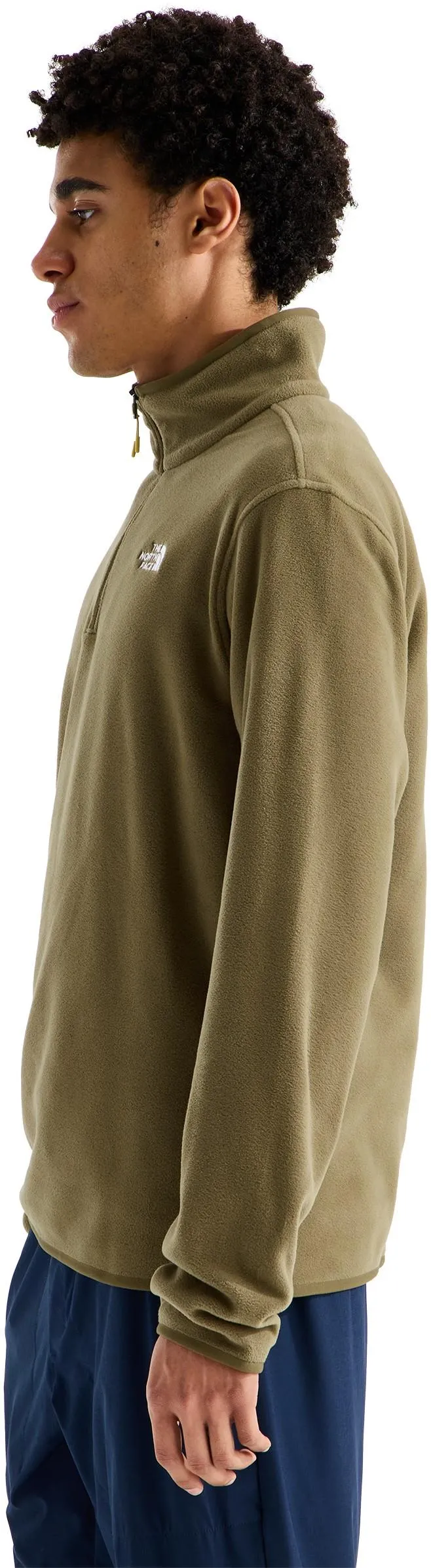 THE NORTH FACE - M GLACIER FLEECE 1/4 ZIP JACKET Caraway Seed