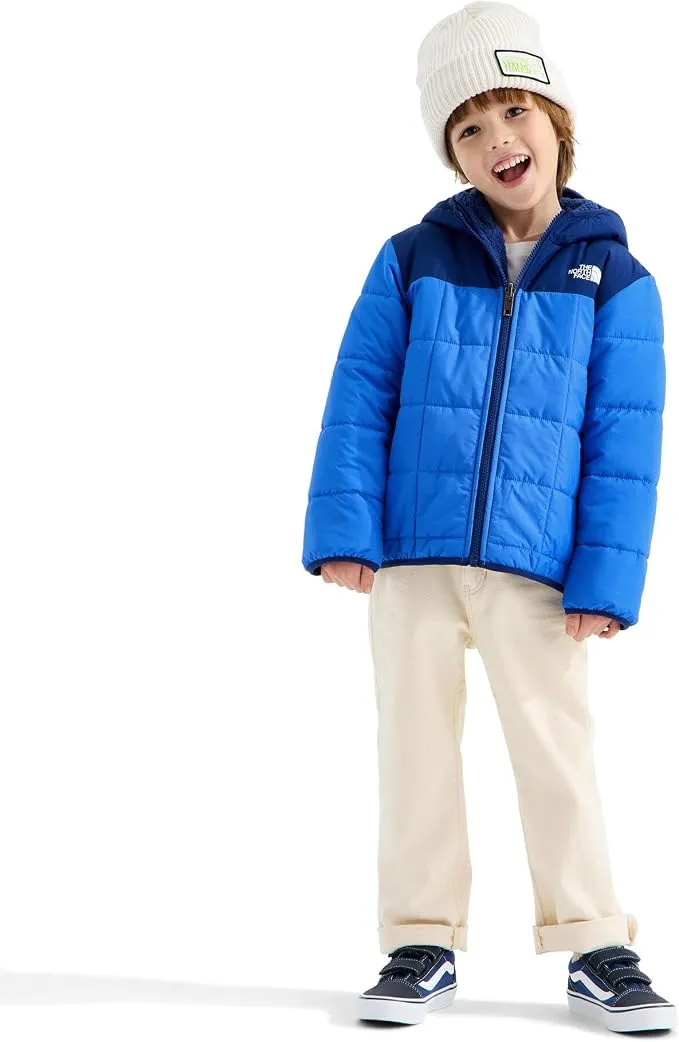 THE NORTH FACE - KID B REVERSIBLE SHASTA F/Z HOODED JACKE ACTIVE BLUE/BOLD BLUE