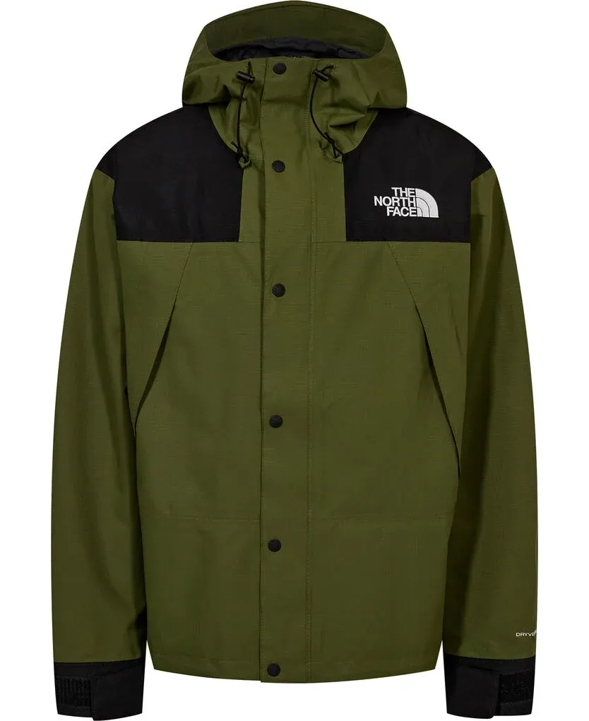 THE NORTH FACE - M DRYVENT MONO MOUNTAIN JACKET Woodland Green/TNF Blac