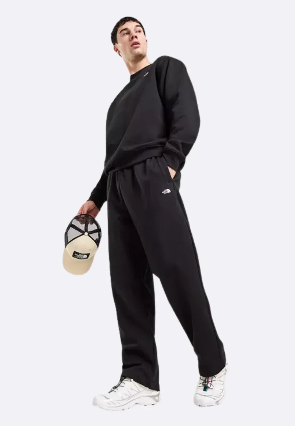 THE NORTH FACE - M ESSENTIAL SD RLX OPEN HEM SWEATPANT TNF BLACK