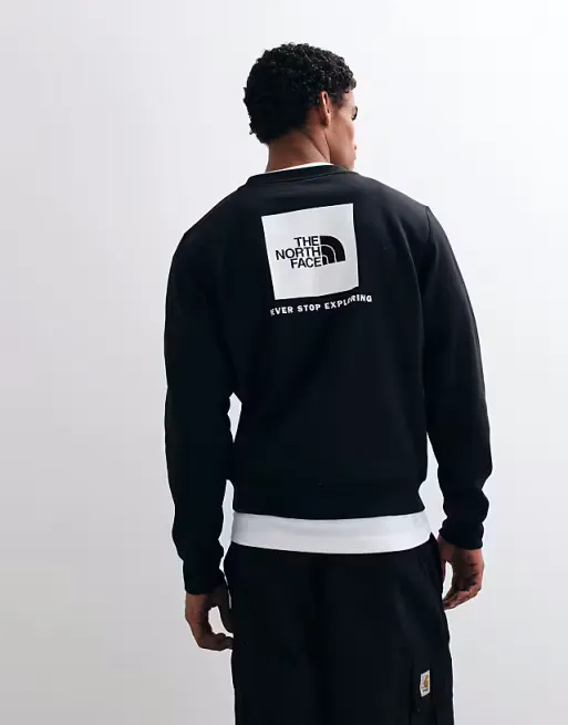 THE NORTH FACE - M EVOLUTION BOX NSE REGULAR CREW TNF BLACK